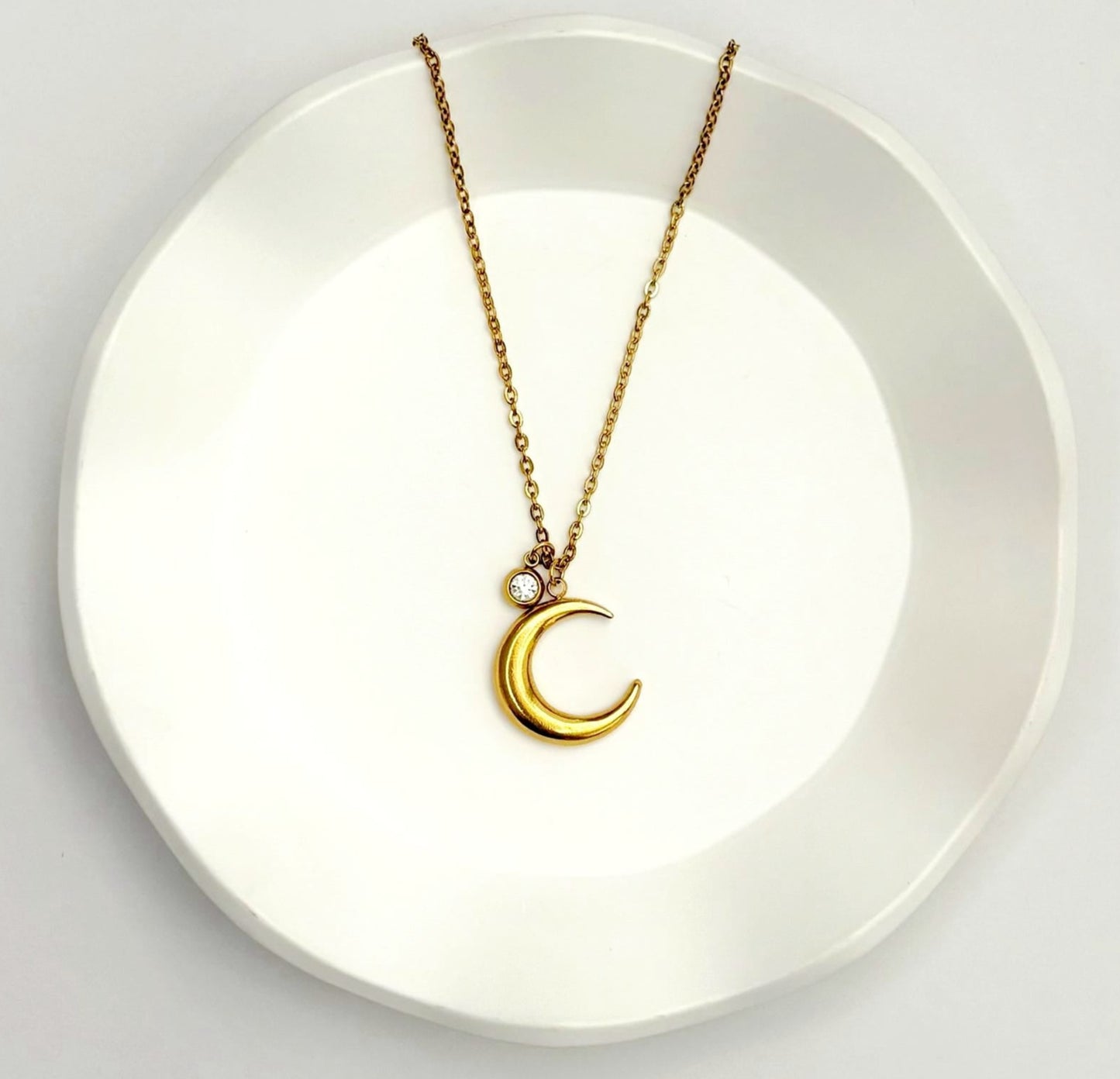 Collar Luna Dorada
