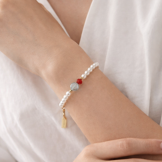 Pulsera de perlas “Presencia”