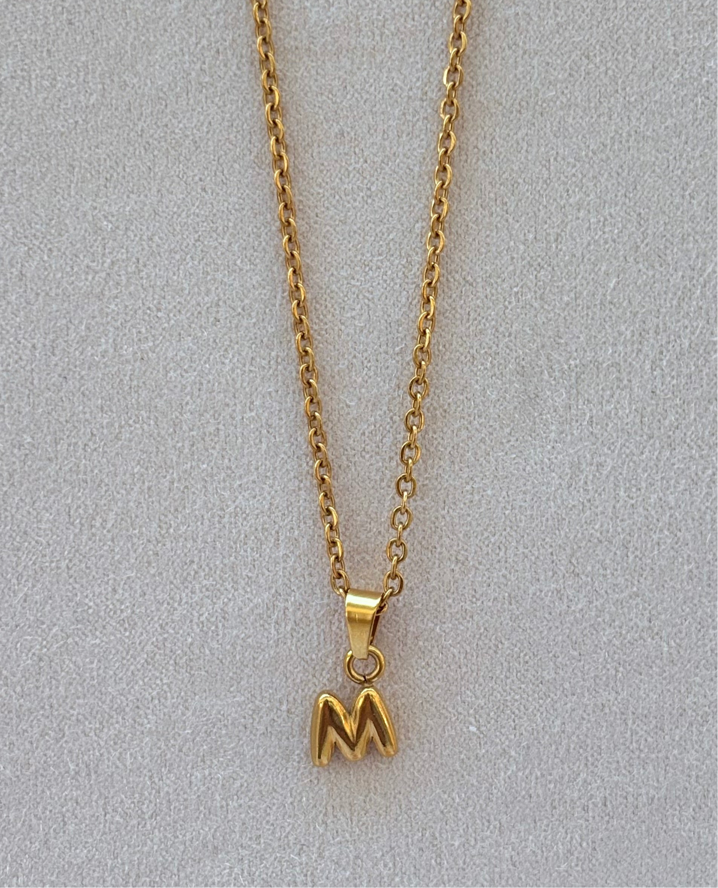 Bubble Letter Necklace