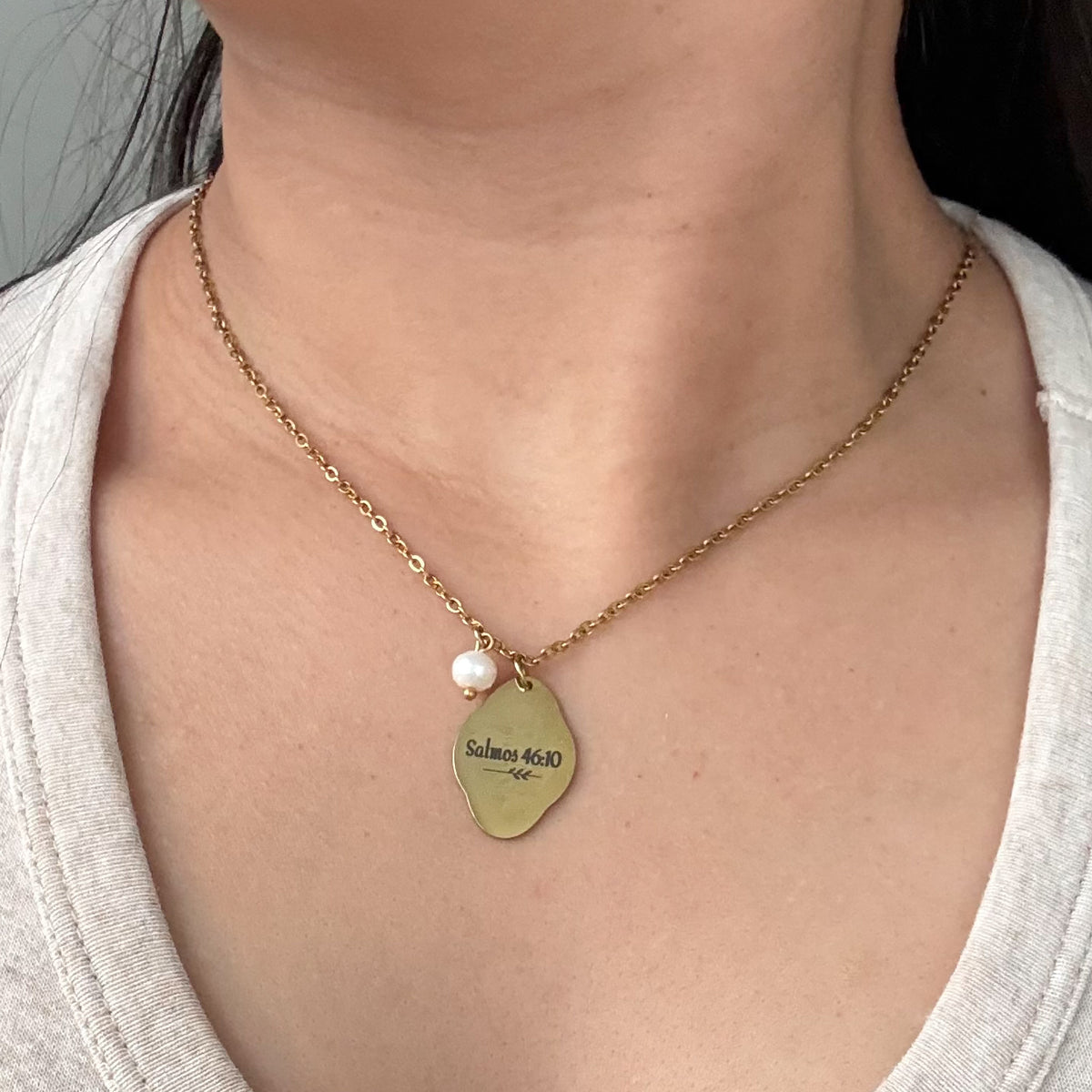 Menos Control, Más Confianza | Collar grabado en láser