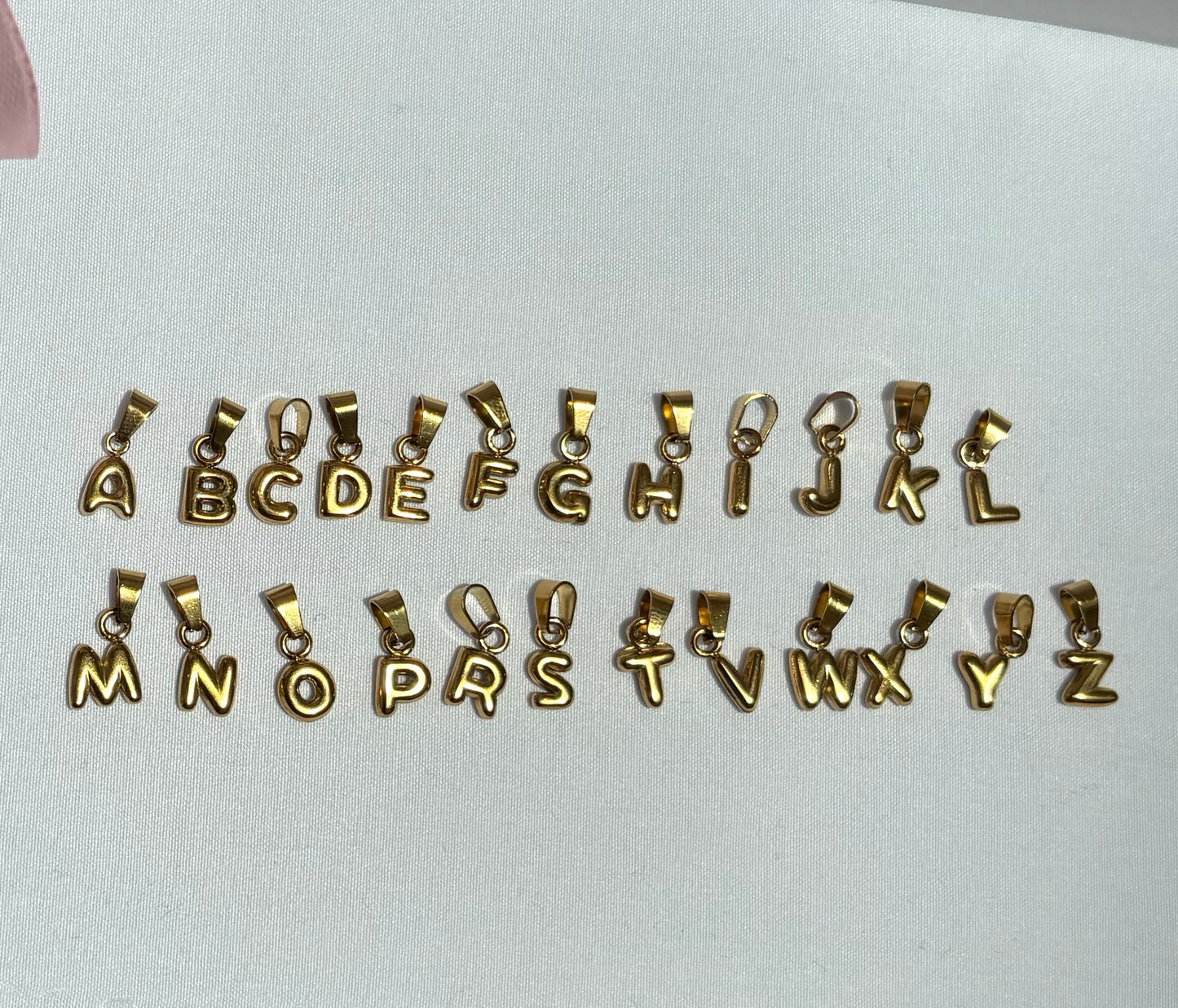 Bubble Letter Necklace