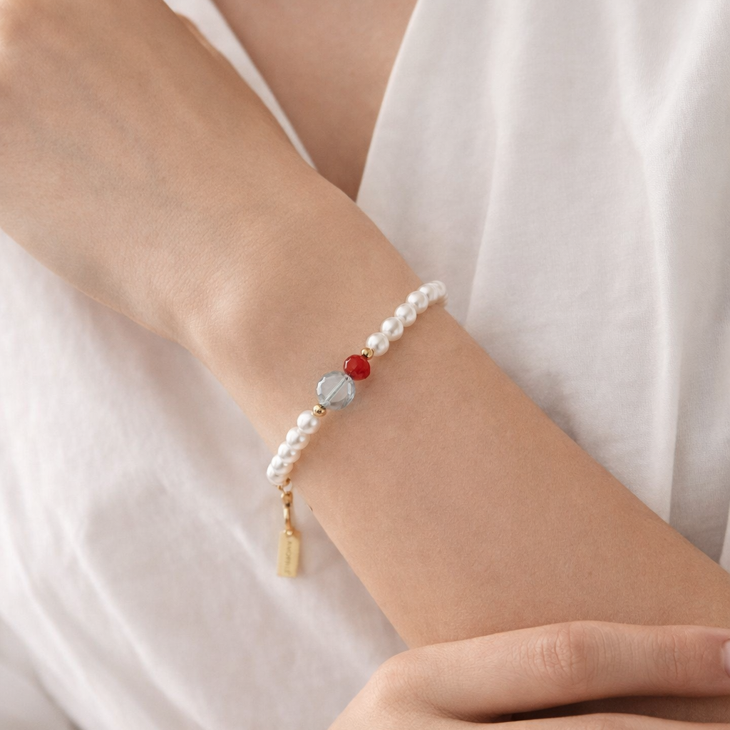 Pulsera de perlas “Presencia”