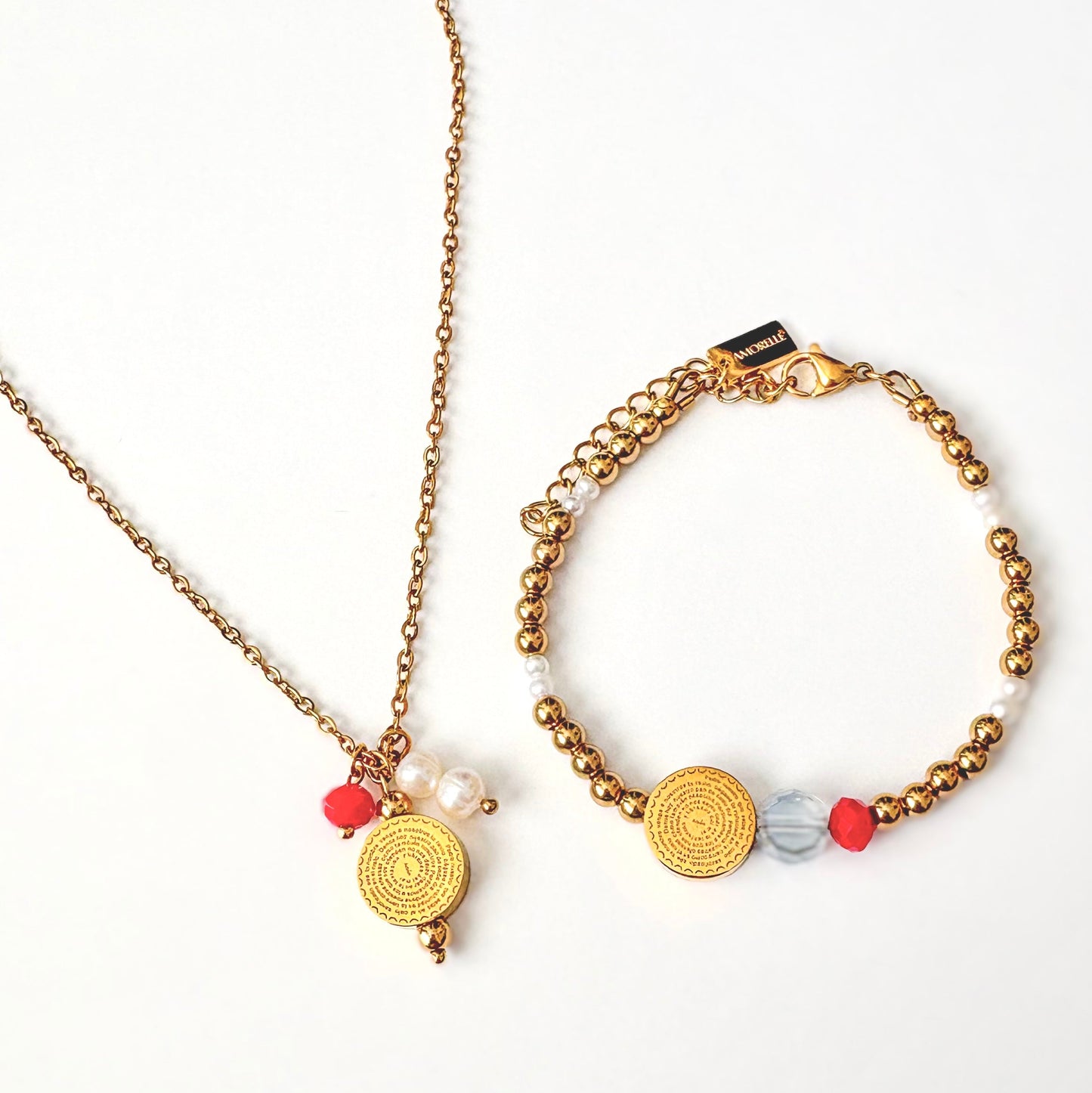 Set "Por Amor a Ti" | Collar y Pulsera Acero Inoxidable