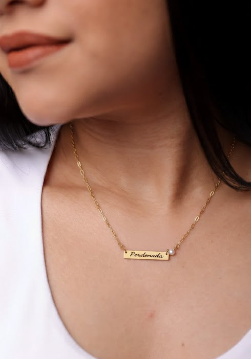 Su identidad en mi / Personalized Necklace