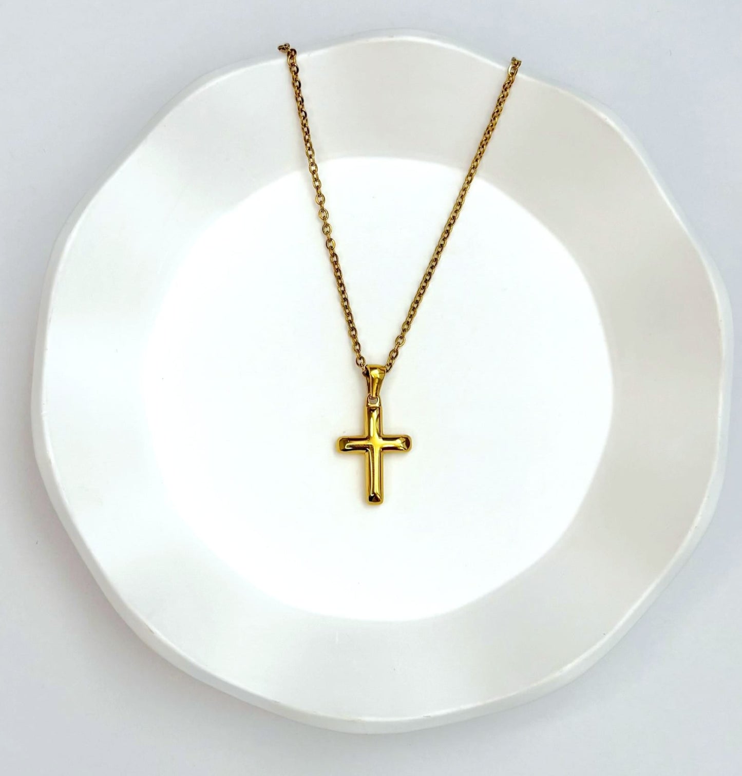 Collar Cruz Dorada